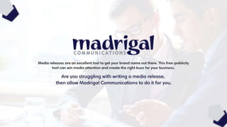 Writing Business Proposals | Madrigal Communications