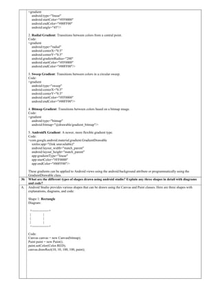 Android Type Guide Comprehensive Guide to Android Development Tools and Concepts | PDF