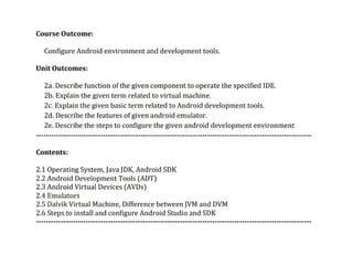 MAD_UNIT-2.pptx mobile application development | PPT