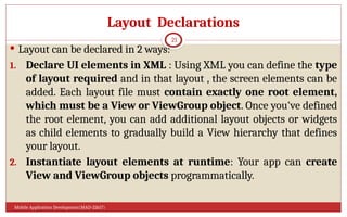 MAD_UNIT-3.pptx mobile application development | PPTX
