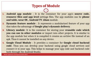 MAD_UNIT-3.pptx mobile application development | PPTX