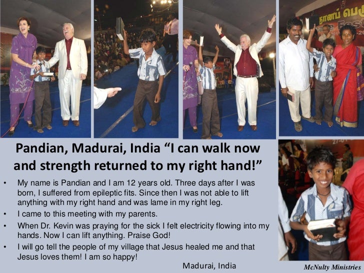 Pandian, Madurai, India “I can walk now and strength returned to my right hand!”• My name is Pandian and I am 12 year...