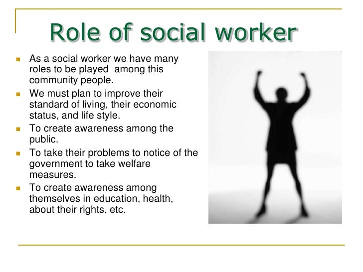 role of a social work