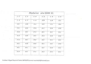 Madurez 2008 01