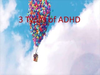 3 Types of ADHD
 