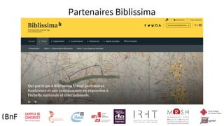 Partenaires Biblissima
 