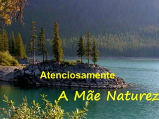 Atenciosamente
A Mãe Natureza
 