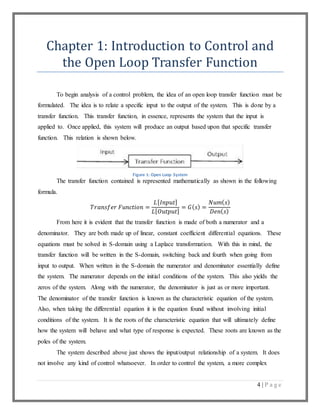 Introduction to Control System Design | DOCX