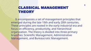 CLASSICAL MANAGEMENT THEORY MAED-RREPORT.pptx