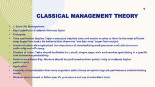 CLASSICAL MANAGEMENT THEORY MAED-RREPORT.pptx
