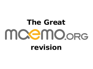 The Great revision 