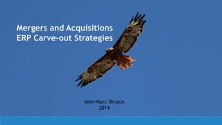 Mergers and Acquisitions
ERP Carve-out Strategies

Jean-Marc Orozco
2014

 