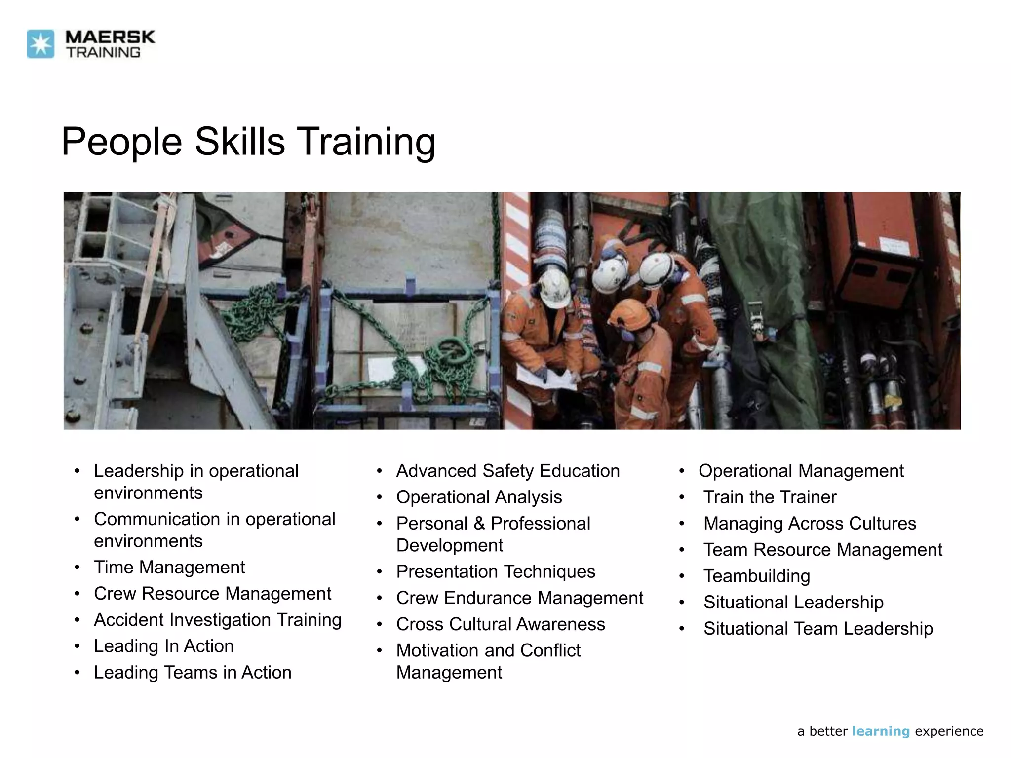 Maersk Training Presentation Pptx