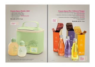 Presentes Natura Dia das Mães 2011