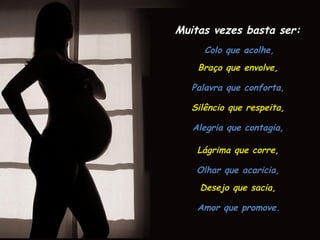 Não sei...
Se a vida é curta
Ou longa demais pra
nós,
Mas sei
que nada do que
vivemos Tem sentido,
se não tocarmos o
coração das pessoas.
 