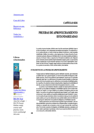 Amazon.com


Casa del Libro


Buscar en una
biblioteca


Todos los
vendedores »




Libros
relacionados




Todos los libros
relacionados »
   Enlaces
patrocinados
IELTS Test
Aim for a high
IELTS Score.
Online study
course and
practice tests.
www.scottsengl
ish.com
 