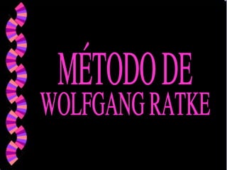 WOLFGANG RATKE MÉTODO DE 