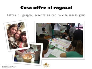 Per maggiori informazioni
info@maestranatura.org
www.maestranatura.org
 