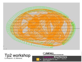 Tp2 workshopG. Bredanini – G. Mántaras