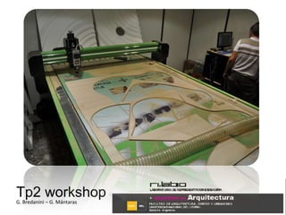 Tp2 workshop