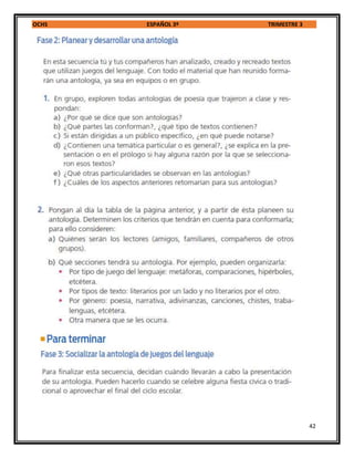 OCHS ESPAÑOL 3º TRIMESTRE 3
42
 