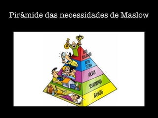 Pirâmide das necessidades de Maslow
 