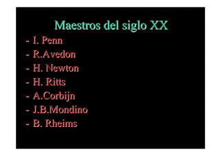 Maestros Del Retrato Web