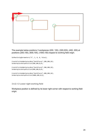 Maestro Scripting Language CNC programacion | PDF