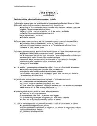 Seminario de Celulas