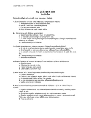 Seminario de Celulas