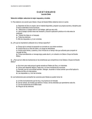 Seminario de Celulas