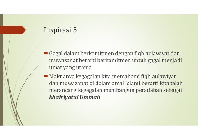 Mafahim fiqh al awlawiyat wal muwazanat fi amalid da'wah