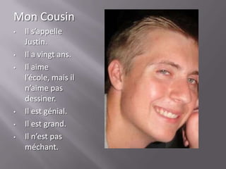 Il aime écouter de la musique, mais il n’aime pas travailler.