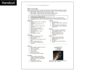 Handout 
 