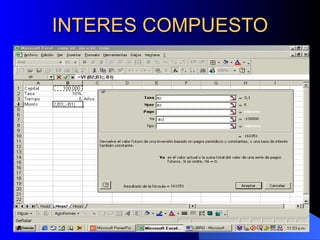 INTERES COMPUESTO 