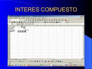 INTERES COMPUESTO 