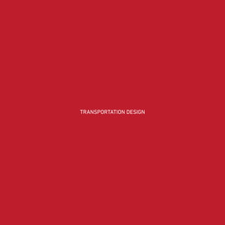 TRANSPORTATION DESIGN
 
