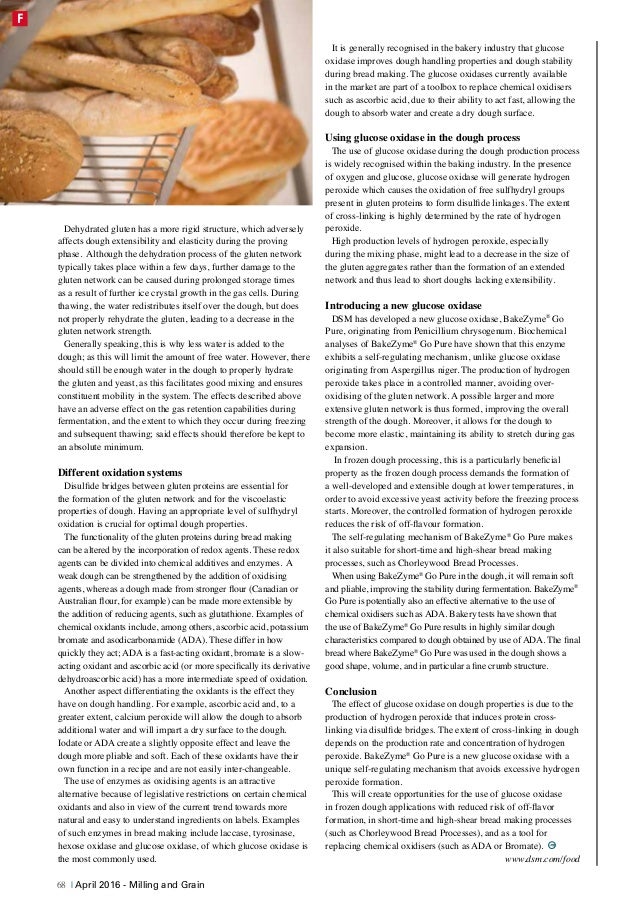 The baking and frozen dough market