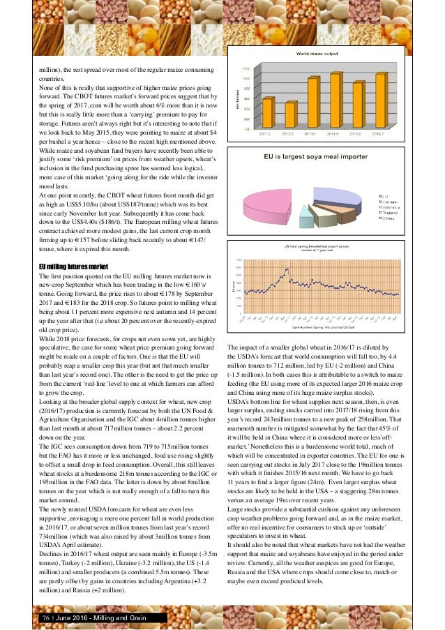 Commodities MARKETS OUTLOOK
