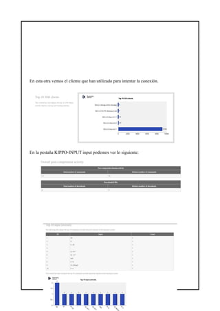 En esta otra vemos el cliente que han utilizado para intentar la conexión.
En la pestaña KIPPO-INPUT input podemos ver lo siguiente:
61
 