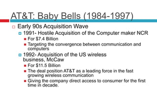 AT&T: Twenty Years of Change Case Analysis | PPTX