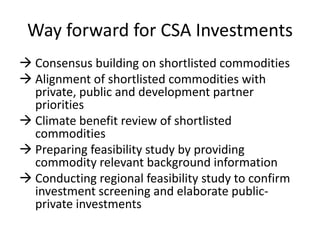 Magambo Developing NAMA Kenya agriculture july 2012