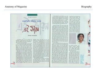 Anatomy of Magazine Biography
 