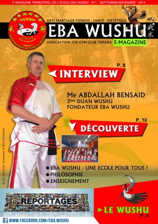 Magazine EBA WUSHU - Me BENSAID ABDALLAH