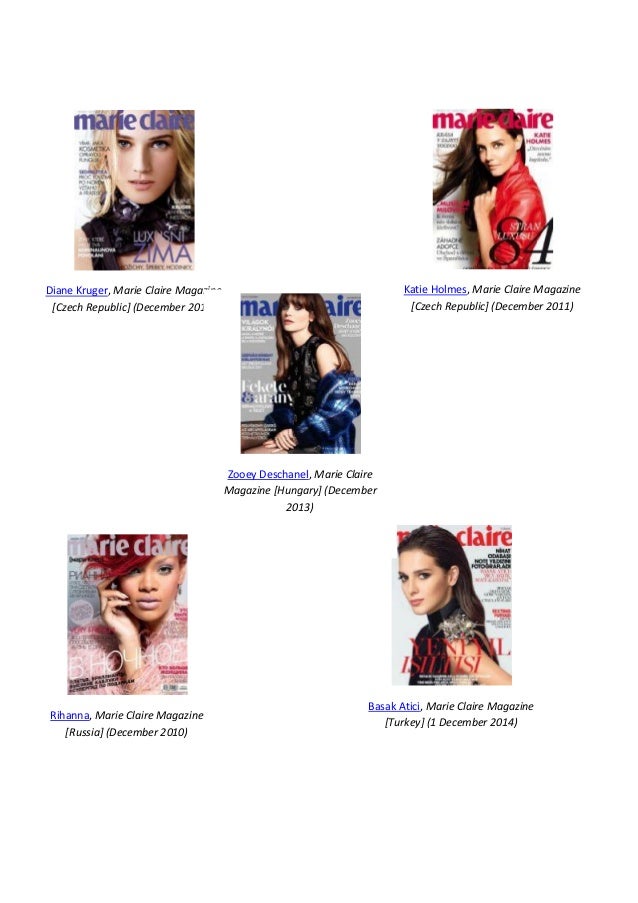 Marie Claire Origin And Evolution Of The Magazine - 