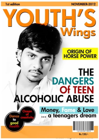 Youth’s Wings /November 2012   1
 