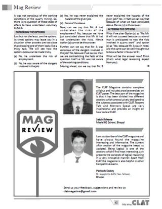 CLAT Magazine