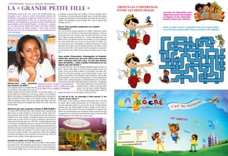 01 01
Pouvez-vous vous présenter
aux lecteurs du SPM ?
Je me présente comme une Grande petite fille
qui a décidé de créer quelque chose pour les
enfants, quelque chose de nouveau. Pourquoi ? Je l’ai fait par passion, j’ai
fait des études qui n’avaient rien à voir avec les enfants. Je suis ingénieur
télécom de formation, je travaille dans une ONG Américaine en tant que tel.
Mais j’ai décidé d’ouvrir le premier centre de loisirs intérieur de Dakar en
2009, par passion et parce que c’est un monde dans lequel j’aime bien
évoluer, j’aime beaucoup la compagnie des enfants. Donc voilà, j’aime bien
leur faire plaisir.
Qu’est-ce qui vous a poussé à choisir le SEA PLAZA ?
J’ai choisi le SEA PLAZA parce que c’était le premier centre commercial qui
allait s’ouvrir au niveau de Dakar et je me suis dit : premier centre com-
mercial, premier centre de loisirs. Et les centres de loisirs que j’avais vus à
l’extérieur m’ont un peu inspirés. La première fois que je me suis dit que je
voulais ouvrir un centre de loisirs au niveau du Sénégal, je devais être en
2ème année d’université, donc vers 1996-1997. C’était une idée que j’avais
en tête depuis très longtemps, alors je me suis dit le SEA PLAZA c’est bien
parce que déjà c’est bien localisé, ensuite je bénéficierai quand même de la
clientèle qui vient pour toutes les boutiques. Je pensais que ce serait quand
même un bon début pour présenter un nouveau concept, qui n’était pas
encore fait au niveau de Dakar, c’est vraiment les raisons pour lesquelles
j’ai choisi le Sea Plaza de par sa localisation, de par le fait que c’était tout
nouveau et que ça allait en même ligne que mon projet.
Commet le public a-t-il réagi à cela ?
Avec le recul, je dirais bien. Au début c’était un peu difficile, il fallait expliquer
aux parents qu’on a des animatrices qui sont là pour s’occuper de leurs en-
fants, qu’on n’avait pas forcément besoin de nounous ou d’accompagnants.
Les avis étaient mitigés. Mais, au fur et à mesure, les parents ont commencé
à s’habituer au fait de laisser leurs enfants, et venir les récupérer après.
Et maintenant, c’est avec beaucoup de plaisir que je vois que même quand
j’organise des événements et que je demande aux parents de venir avec les
enfants, c’est maintenant eux qui me disent « Non, nous on aimerait bien
les laisser et partir ».
Est-ce votre première expérience en création
d’entreprise ?
Oui. C’est ma toute première expérience de création d’entreprise. Comme
je vous ai dit, c’est une idée que j’avais depuis très longtemps, mais je ne
l’avais pas encore mise en place, parce que j’étais toute jeune, je n’étais
pas sur Dakar, je faisais mes études, ect…Ensuite cette opportunité s’est
offerte à moi, et j’ai décidé de monter dans le bateau. Il y a eu la patinoire
qui a suivi ensuite, mais c’est vrai que ce n’est pas facile ! A l’origine, c’est
un concept qui est bon. Il faut gagner la confiance des parents, et le plus
important, outre l’espace, qui fera revenir les parents et les enfants, c’est le
service qu’on leur offre, c’est la manière dont les animatrices se comportent
avec les parents et les enfants, avec qui, elles sont prêtes à jouer au loup,
ect…
Vous parlez d’innovation, d’abnégation et d’optimi-
sation des ressources, qui vous valent votre succès,
mais comment avez-vous vécu, en tant que femme,
mère de famille, …cette création d’entreprise et ces
débuts pas très faciles ?
Je l’ai assez bien vécu. J’ai eu ma bouffée d’adrénaline quand j’ai ouvert La
Récré, c’était un rêve réalisé. Je m’y suis lancée par passion et pour rien
d’autre. Ça n’a pas été facile au début, ce n’est toujours pas facile main-
tenant, il y a des hauts et des bas, un peu comme partout. En plus, il faut
juguler ce coté maman, chef d’entreprise, cadre d’entreprise, chef de projet
plus précisément, c’est vrai que ce n’est pas facile. J’ai encore beaucoup de
chemin à faire, j’ai beaucoup appris, j’ai trébuché plusieurs fois, et je trébu-
cherai encore parce que je veux vouloir faire les choses bien, et finalement
je me rends compte que ce n’est peut-être pas
la meilleure façon. La Récré va de toute façon
évoluer, c’est une toute nouvelle entreprise,
et c’est un travail de longue haleine. Mais ma
passion est toujours là, et sera toujours là, quoi qu’il arrive.
Le mot de la fin, un message à faire passer à vos
sœurs, et aux frères ?
A mes sœurs, je leur dirais que n’importe quel boulot, que ce soit celui
de maman, que je respecte énormément, tout le monde peut y arriver, il
faut juste savoir bien prioriser. Je suis très fière de voir certaines femmes
nominées pour des choses qu’elles arrivent à réaliser. A mes frères, je
dirais qu’il faut qu’ils arrivent à être assez compréhensifs, et supporter leur
femme, rien qu’un petit geste, pour lui proposer d’aller se reposer, pour qu’il
s’occupe de ceci ou cela, fait énormément de bien. Enfin, je remercie le SEA
PLAZA Magazine, et vous félicite pour ce beau travail.
L’INTERVIEW: Vanessa Baudin SANCHEZ
Pétillante, pleine de vie, voici les qualificatifs ap-
propriés, pour décrire cette charmante dame aux
multiples casquettes. Ingénieur télécom dans un or-
ganisme international, elle vit sa passion pour les
enfants, en dirigeant le premier centre d’attraction
pour enfant, sis au SEA PLAZA « La Récré ». Vanes-
sa, en plus de son poste de cadre, est chef d’entre-
prise, et mère de deux enfants : trois jobs à plein
temps, qui, loin de la démoraliser, ne lui enlèvent en
rien son peps.
La « Grande Petite Fille »
“Maintenant ce sont les parents
qui me disent: Non, nous on aime-
rait bien les laisser et partir ”.
Aidez le petit castor à rejoindre son ami la grenouille,
on ne dit pas quand mais vous y arriverez les enfants...
Trouve les 7 differences
entre ces deux images
Les jeux de labyrinthe sont
importants pour développer
la logique et les capacités
d’observation des enfants.
 