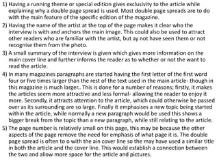 Magazine analysis d.p.s | PPT