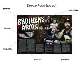 Standfirst Magazine Examples Magazine analysis finished | PPT